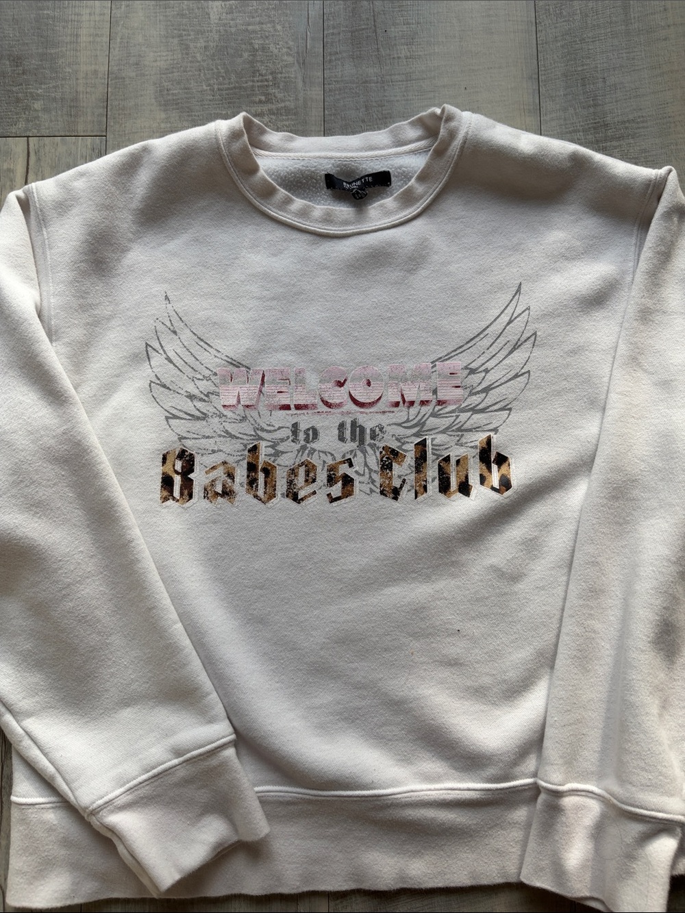 Brunette the label - Welcome to the Babes Club sweatshirt